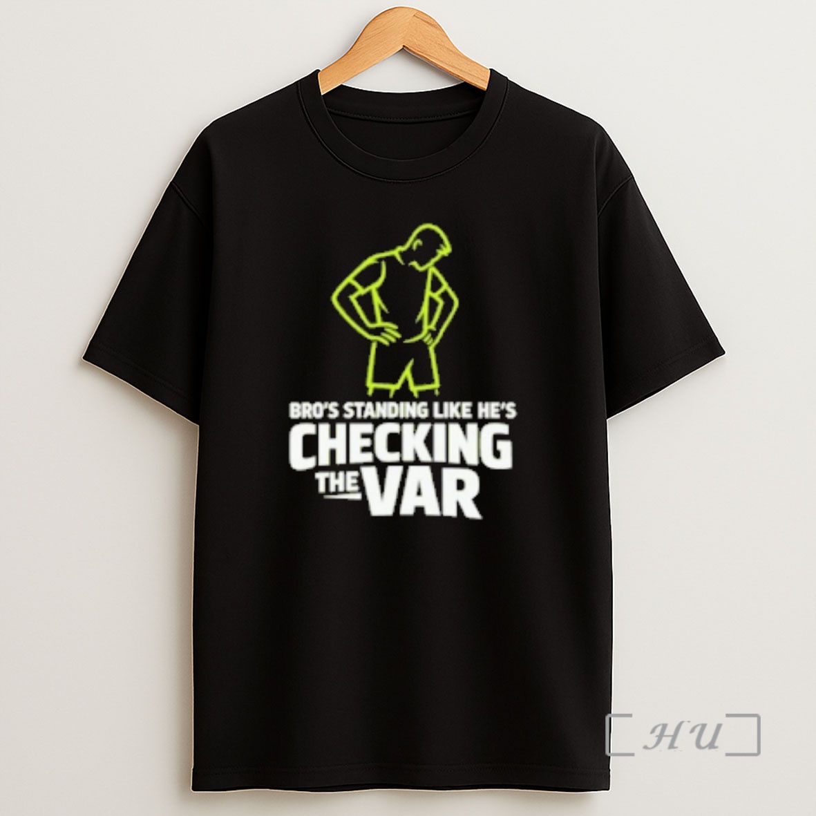 Officials Bros Standing Like Hes Checking The Var Shirt Sweatshirt Tee
