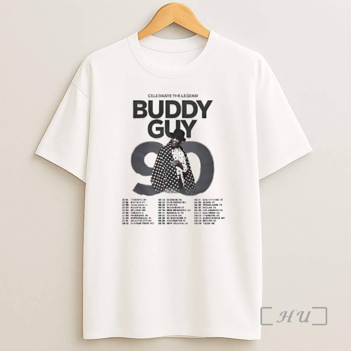 Officials Buddy Guy 90 Celebrate The Legend North America Tour 2026 Schedule Dates Shirt Sweatshirt Tee