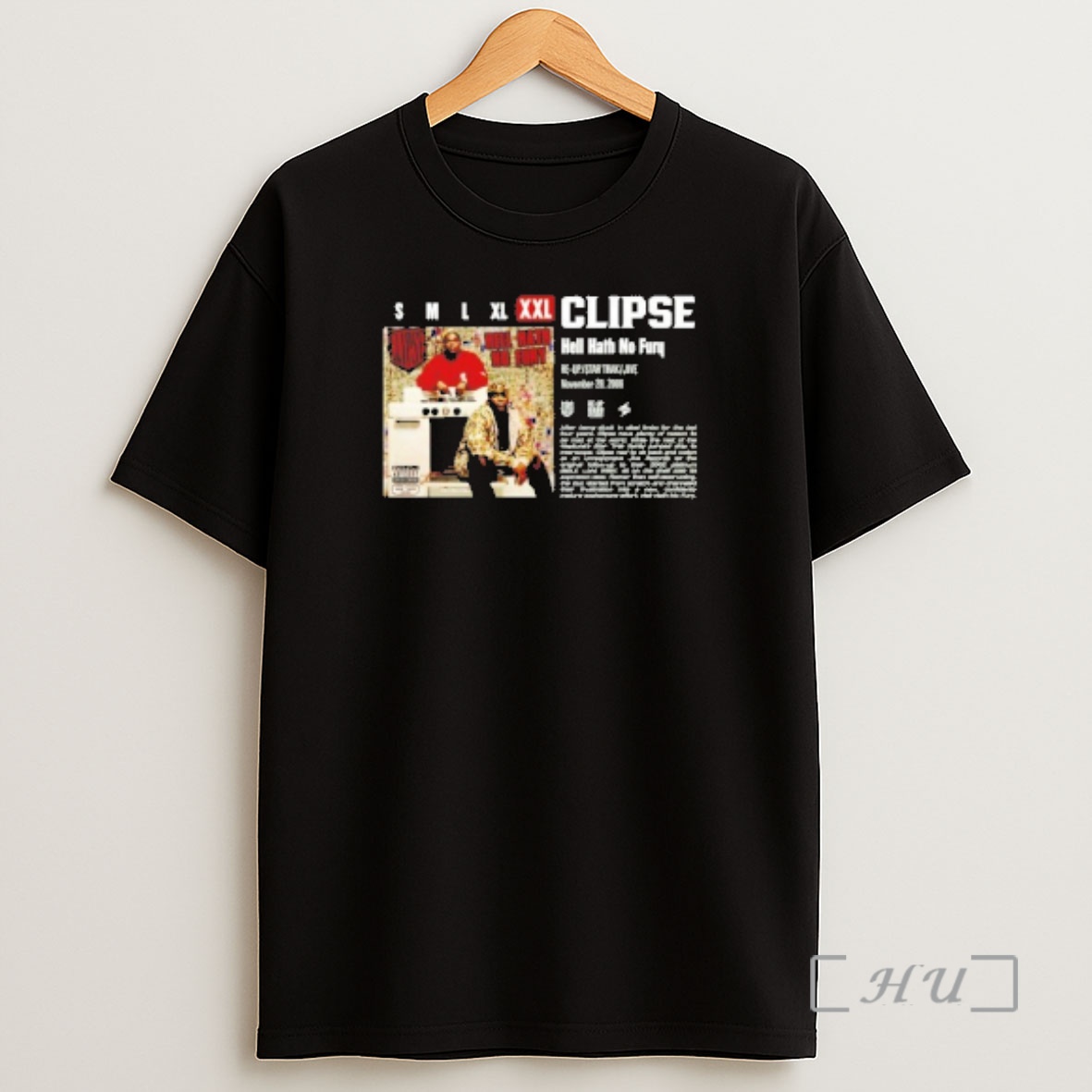 Officials Clipse Xxl Hell Hath No Fury Shirt Sweatshirt Tee