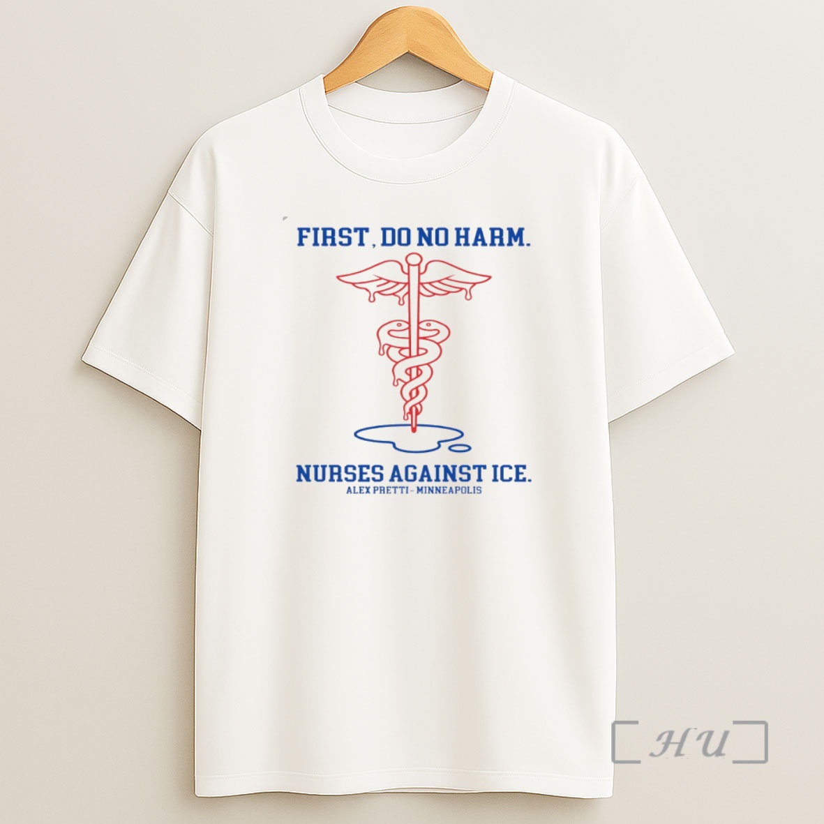 Officials Caduceus First Do No Harm Nurses Against Ice Alex Pretti Minneapolis Shirt Sweatshirt Tee