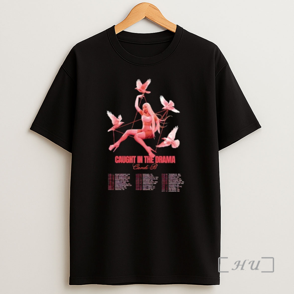 Officials Cardi B Little Miss Drama Tour Caught In The Drama Shirt Sweatshirt Tee