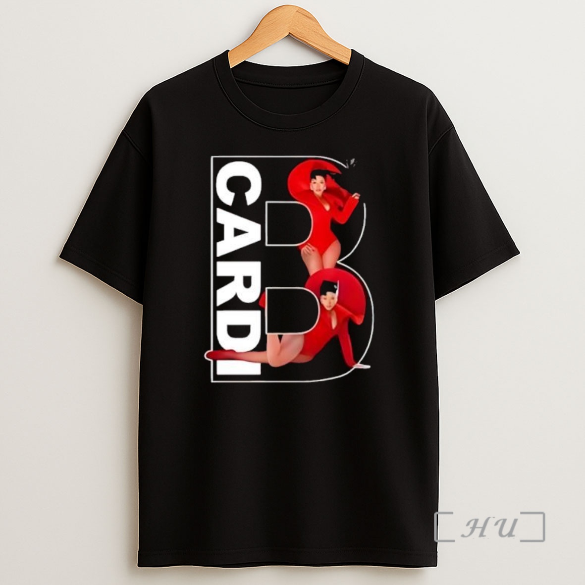 Officials Cardi B Red Outfit Graphic Letter B Design Fashion Shirt Sweatshirt Tee