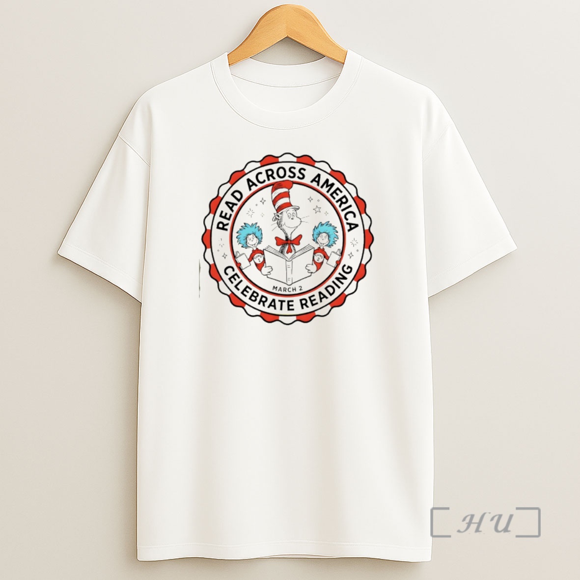 Officials Cat In The Hat Read Across America Celebrate Reading March 2 Shirt Sweatshirt Tee