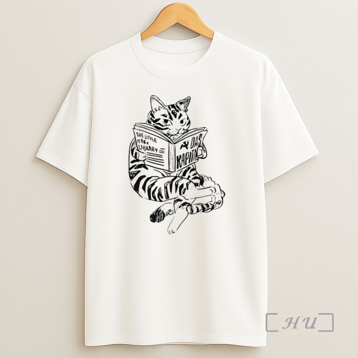 Officials Cat Reading Books The Little Mary Library Shirt Sweatshirt Tee