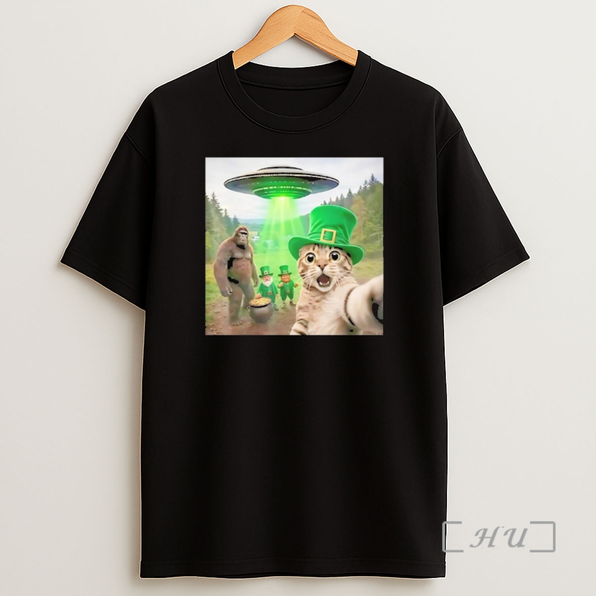 Officials Cat Selfie St Patricks Day Shirt Sweatshirt Tee