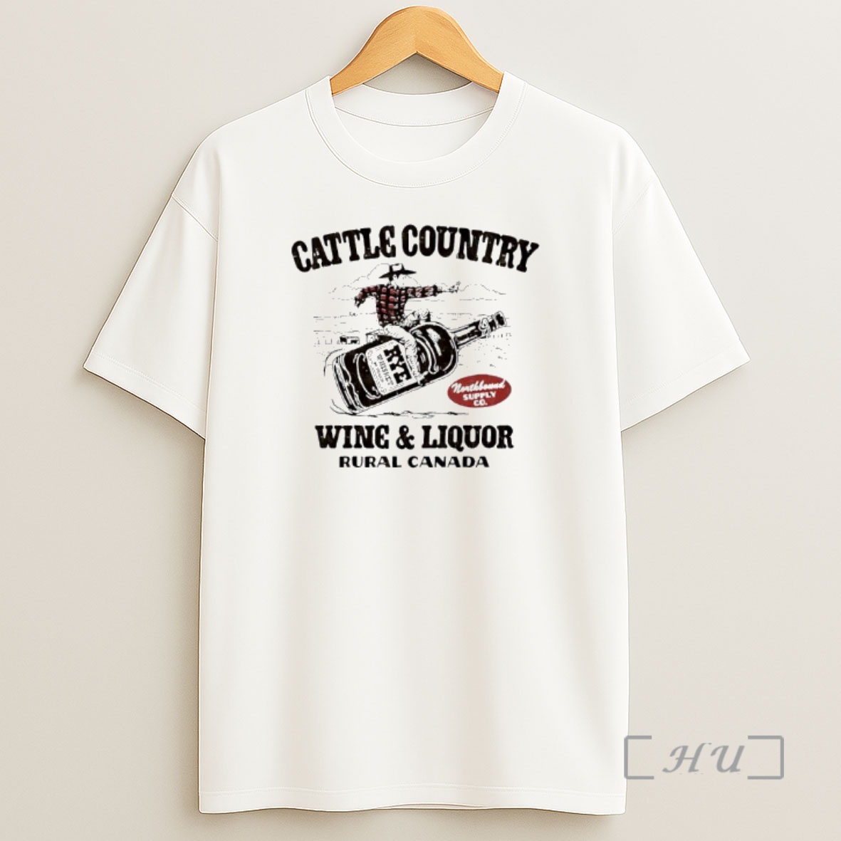 Officials Cattle Countrywine Liquor Rural Canada Whiskey Shirt Sweatshirt Tee