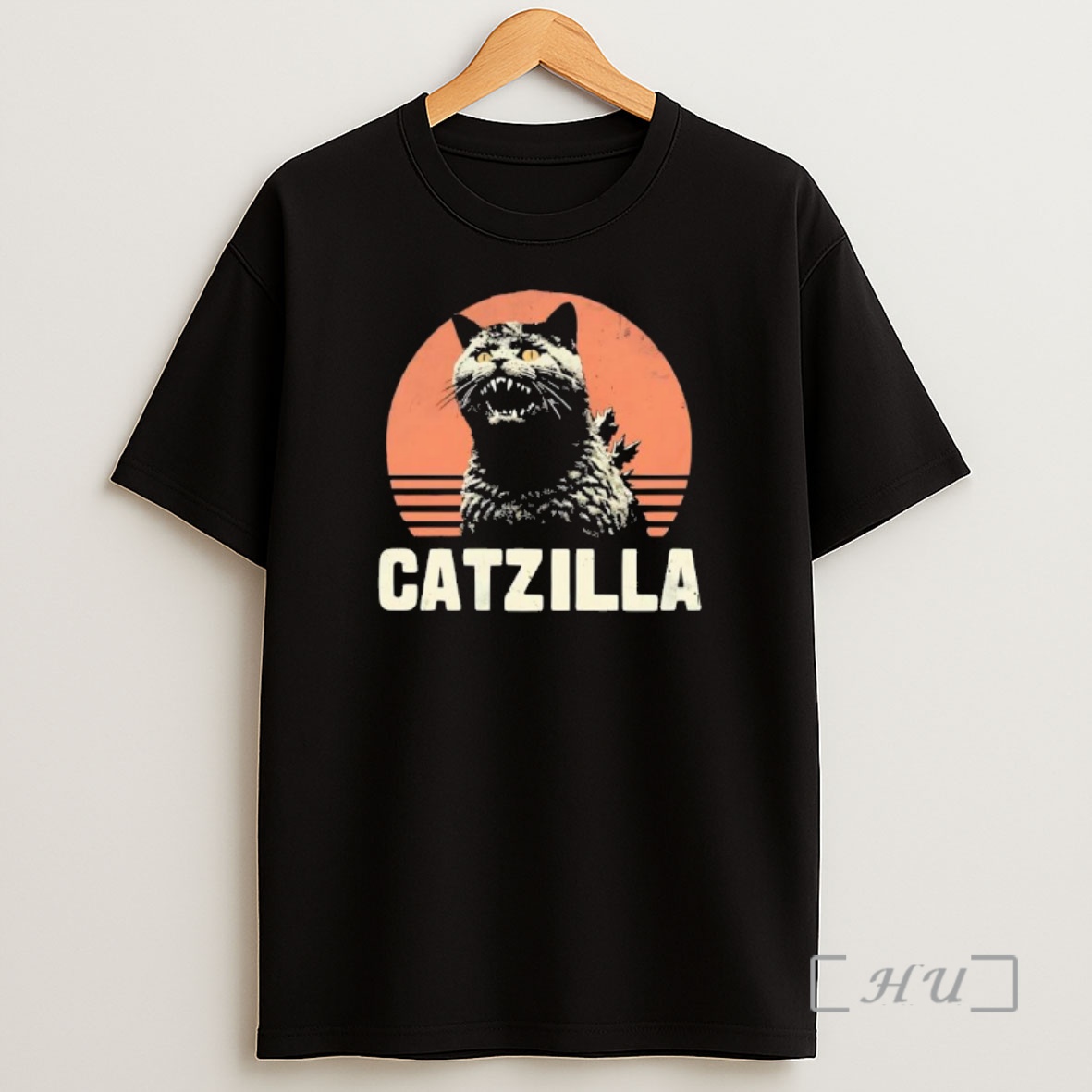 Officials Catzilla X Gozilla Vintage Graphic Shirt Sweatshirt Tee