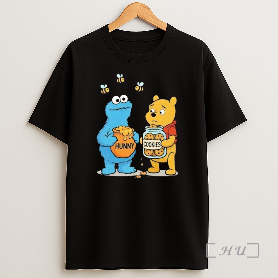 Officials Character Swap Cookie And Honey Jar Mashup Shirt Sweatshirt Tee
