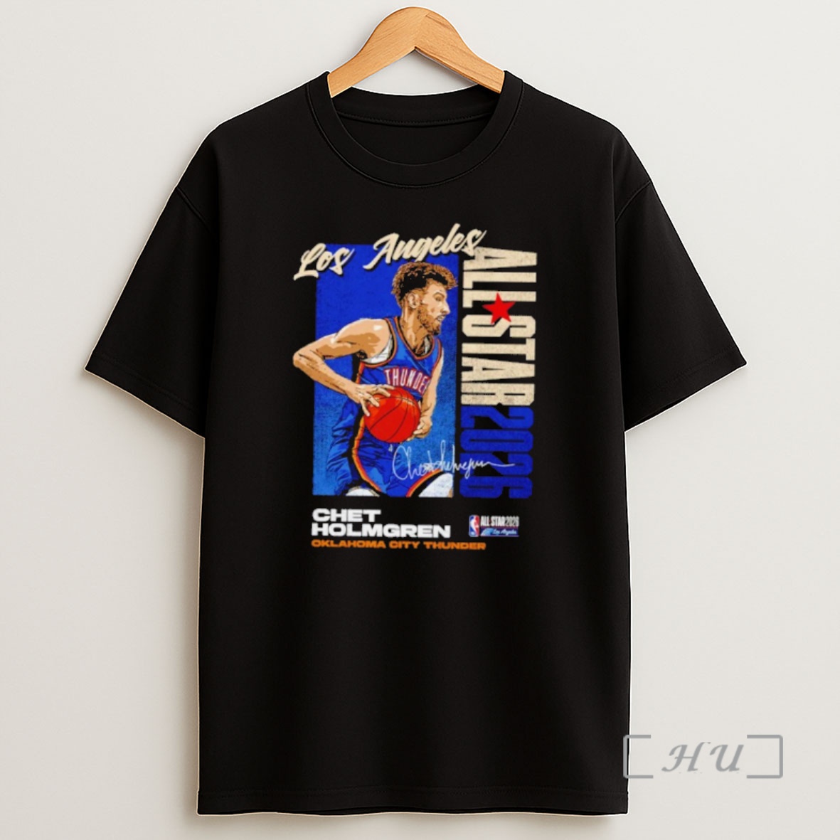 Officials Chet Holmgren Oklahoma City Thunder 2026 Nba All Star Graphic Shirt Sweatshirt Tee