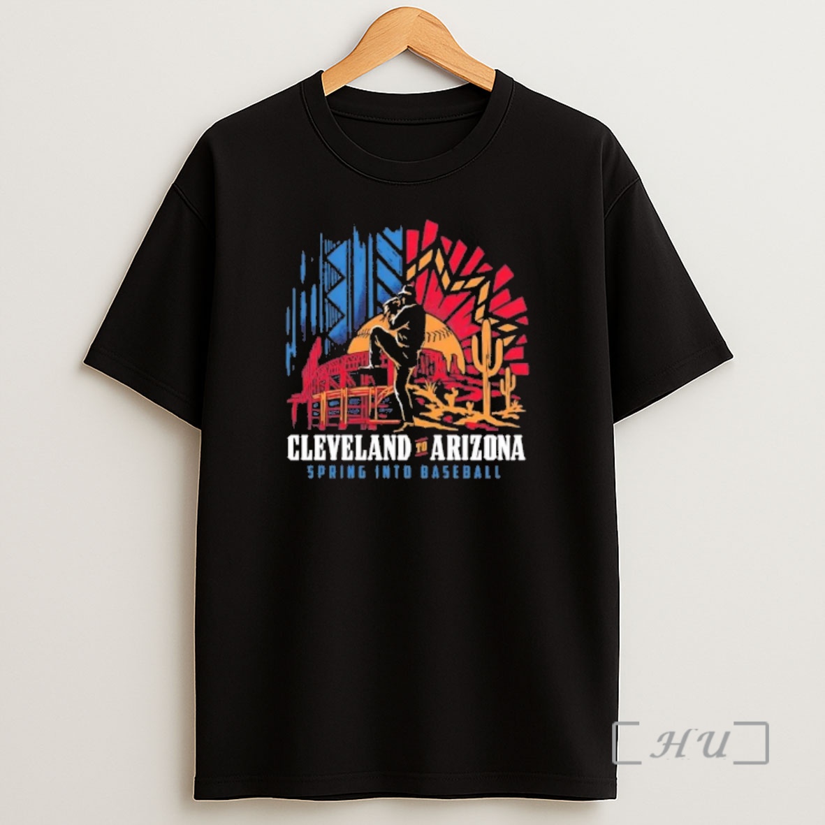 Officials Cleveland Guardians To Arizona Spring Into Baseball Shirt Sweatshirt Tee