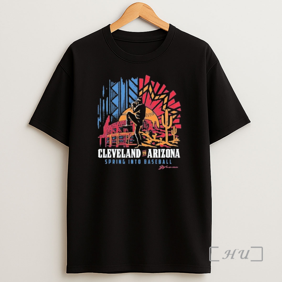 Officials Cleveland To Arizona Baseball Spring Shirt Sweatshirt Tee