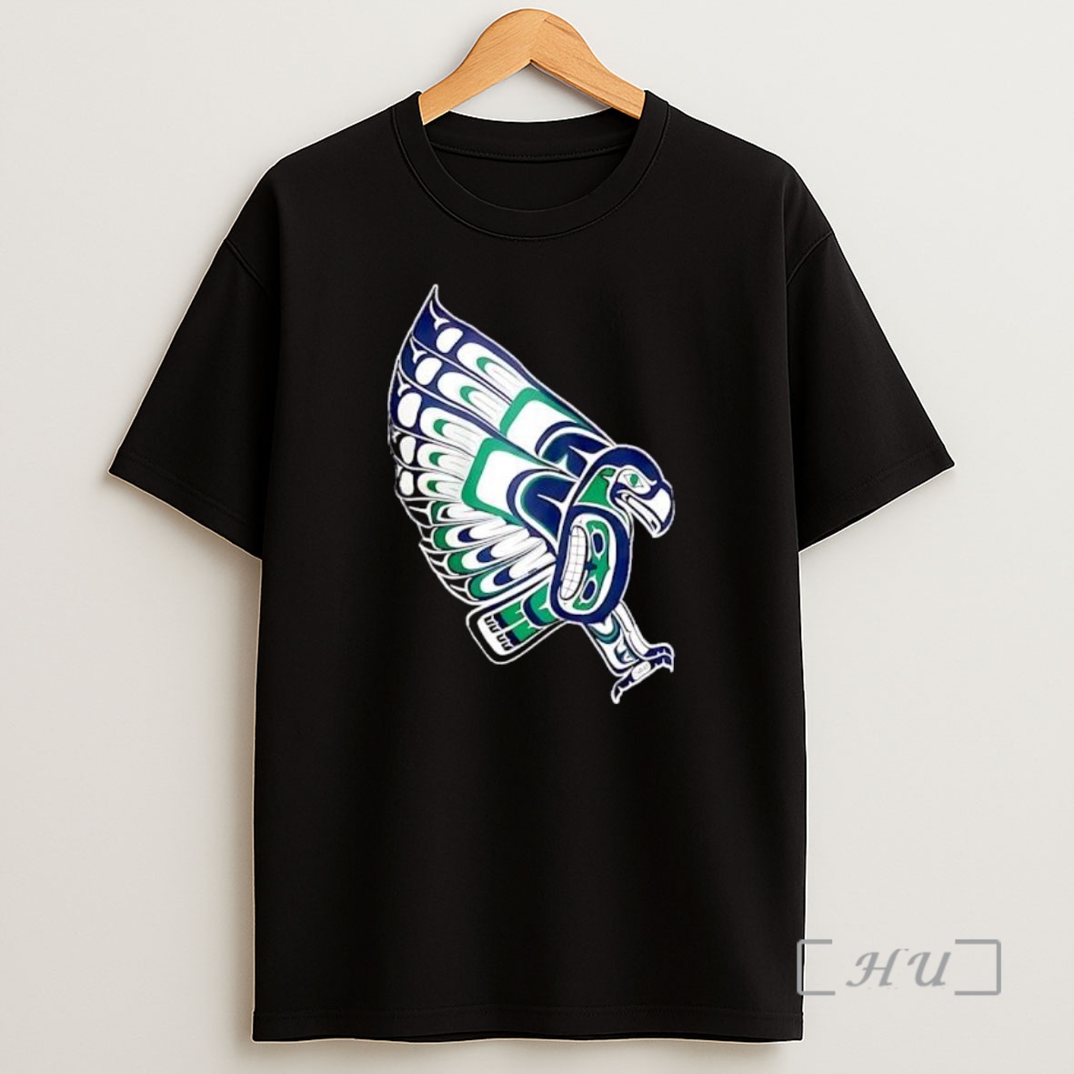 Officials Coastal Salish Native American Art Eagle Bird Traditional Shirt Sweatshirt Tee