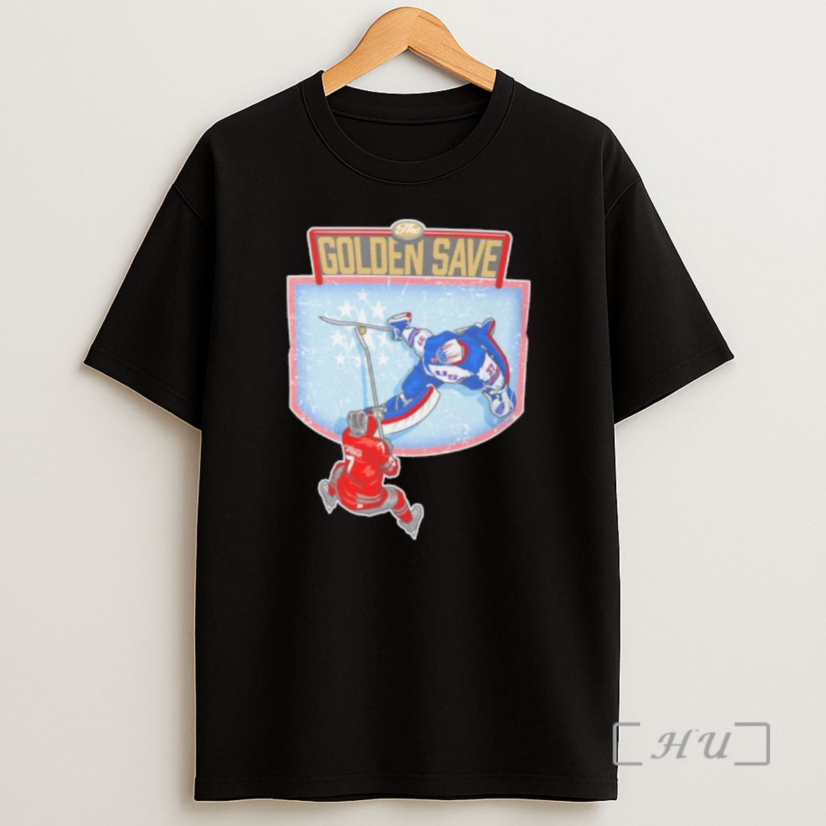Officials Connor Hellebuyck Usa Hockey The Golden Save Shirt Sweatshirt Tee