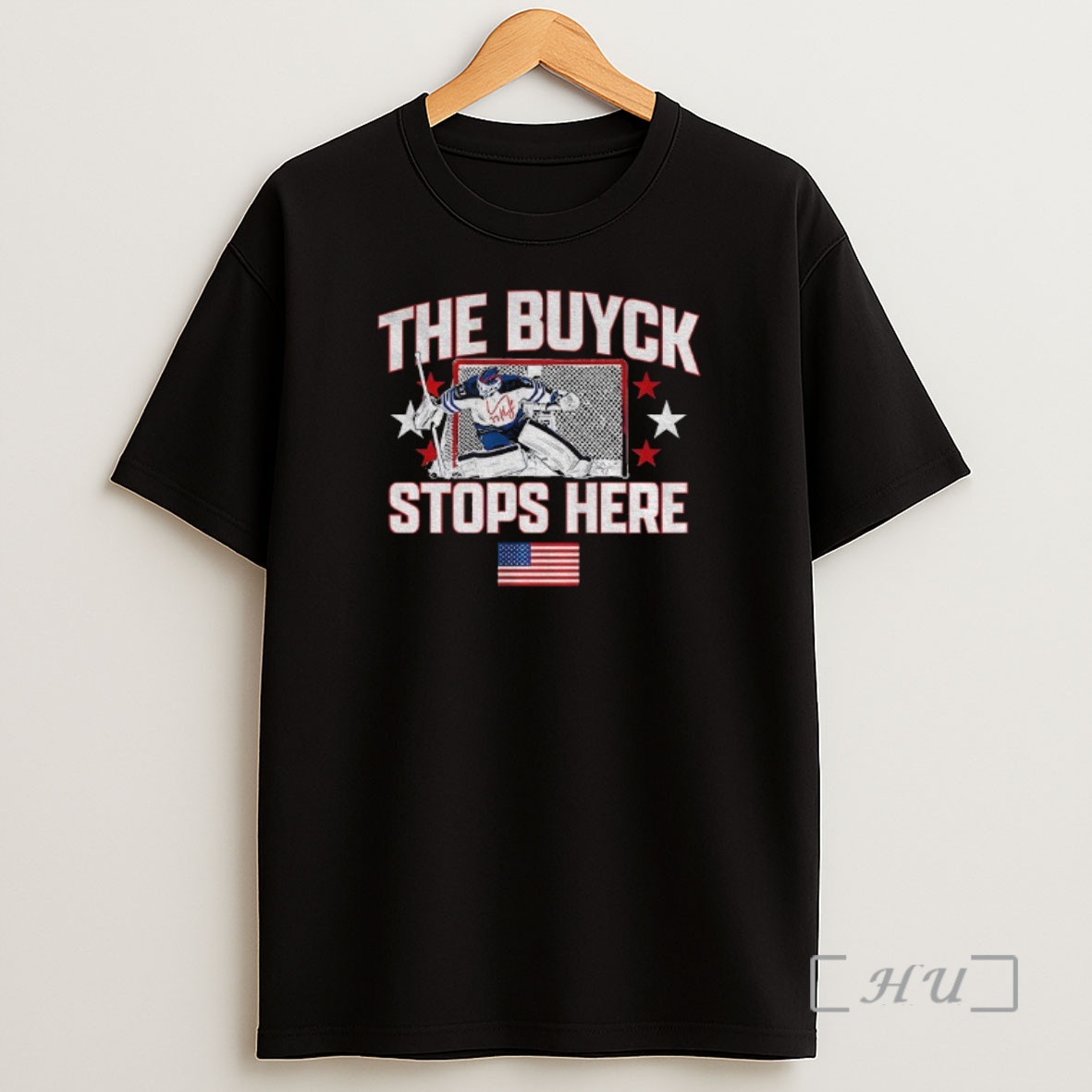 Officials Connor Hellebuyck Winnipeg Jets Nhl Hockey The Buyck Stops Here Shirt Sweatshirt Tee