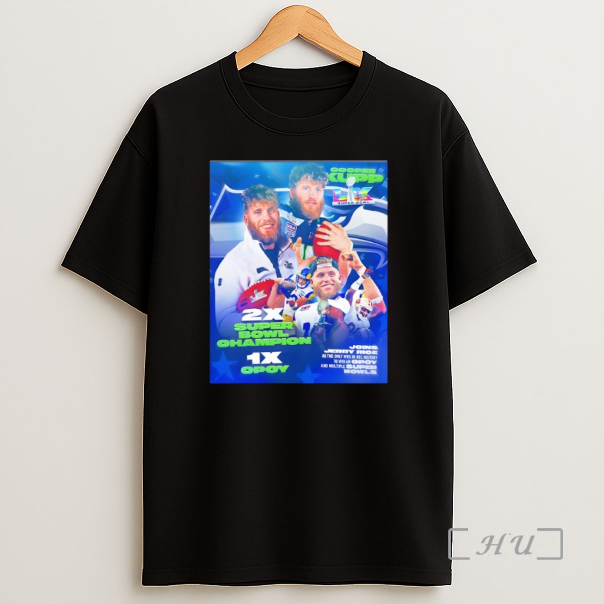 Officials Cooper Kupp Seattle Seahawks In Legendary Company 2x Super Bowl Champion And 1x Opoy Shirt Sweatshirt Tee