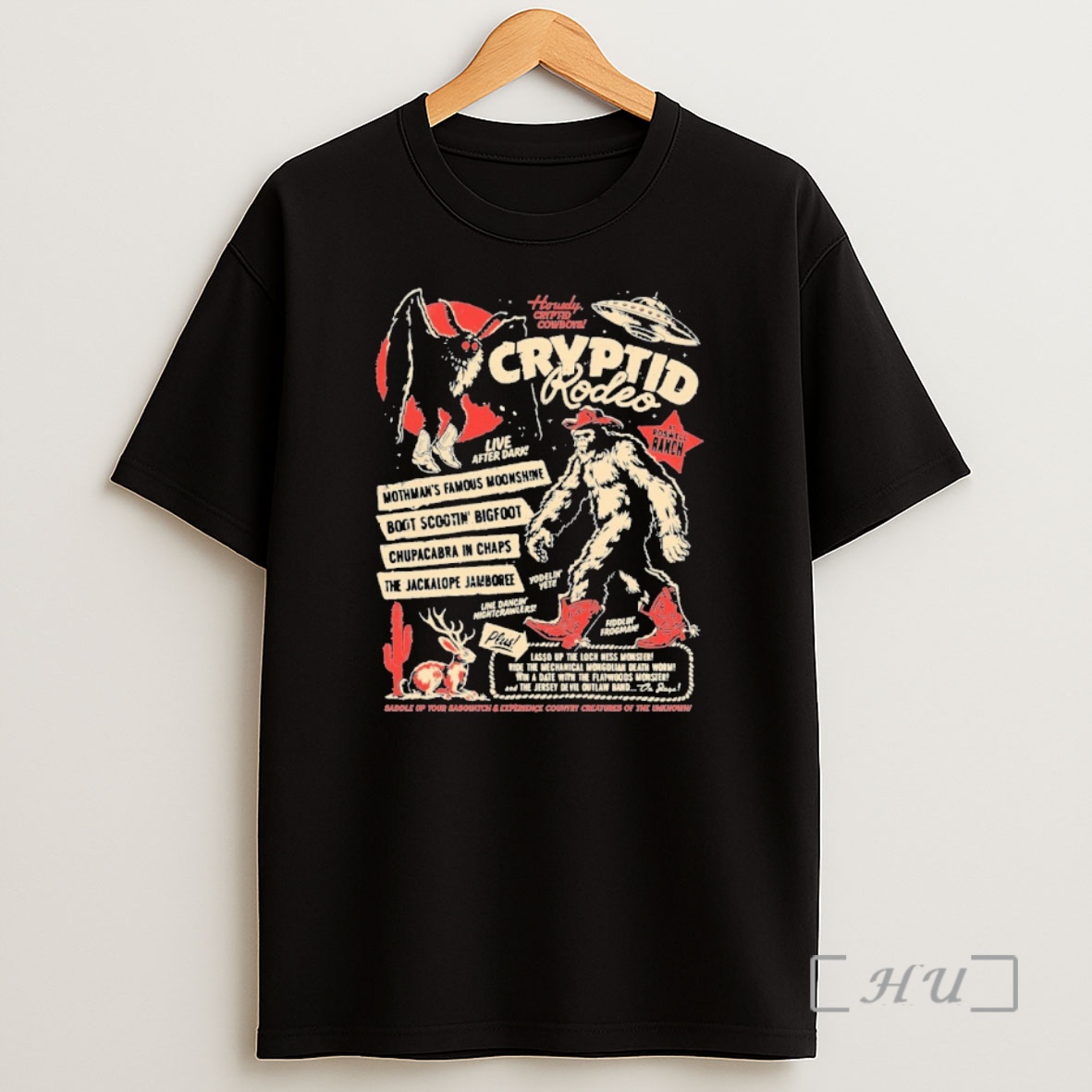 Officials Cryptid Rodeo Shirt Sweatshirt Tee
