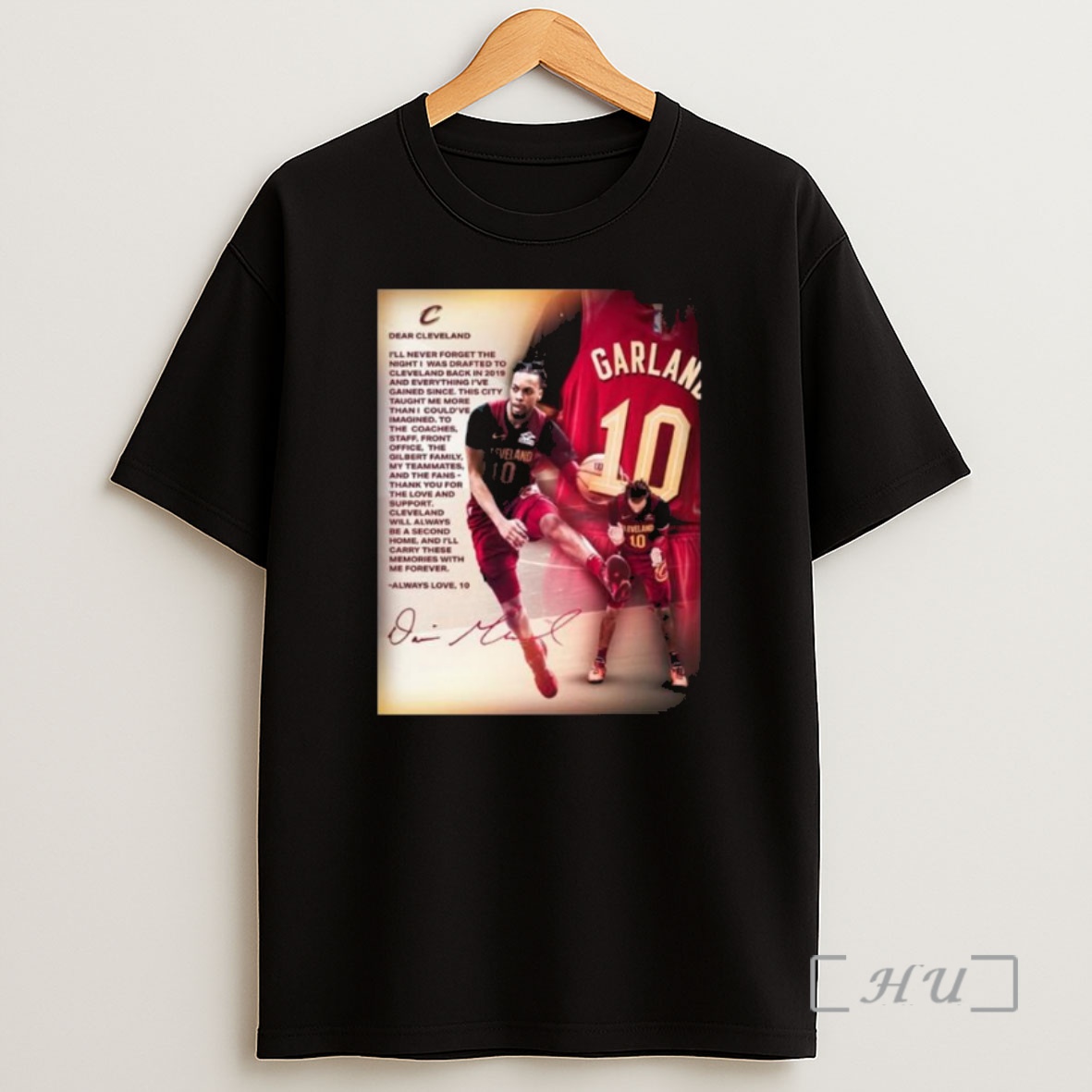 Officials Darius Garland Says Thank You To Cleveland Shirt Sweatshirt Tee