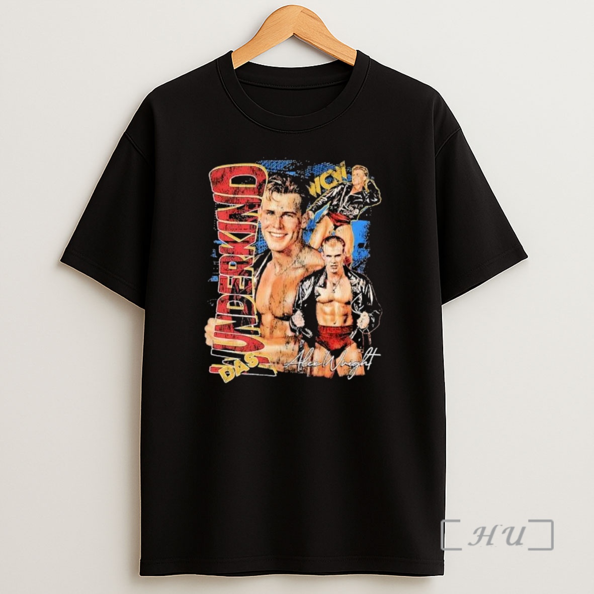 Officials Das Wunderkind Alex Wright Wcw Professional Wrestler Collage Shirt Sweatshirt Tee