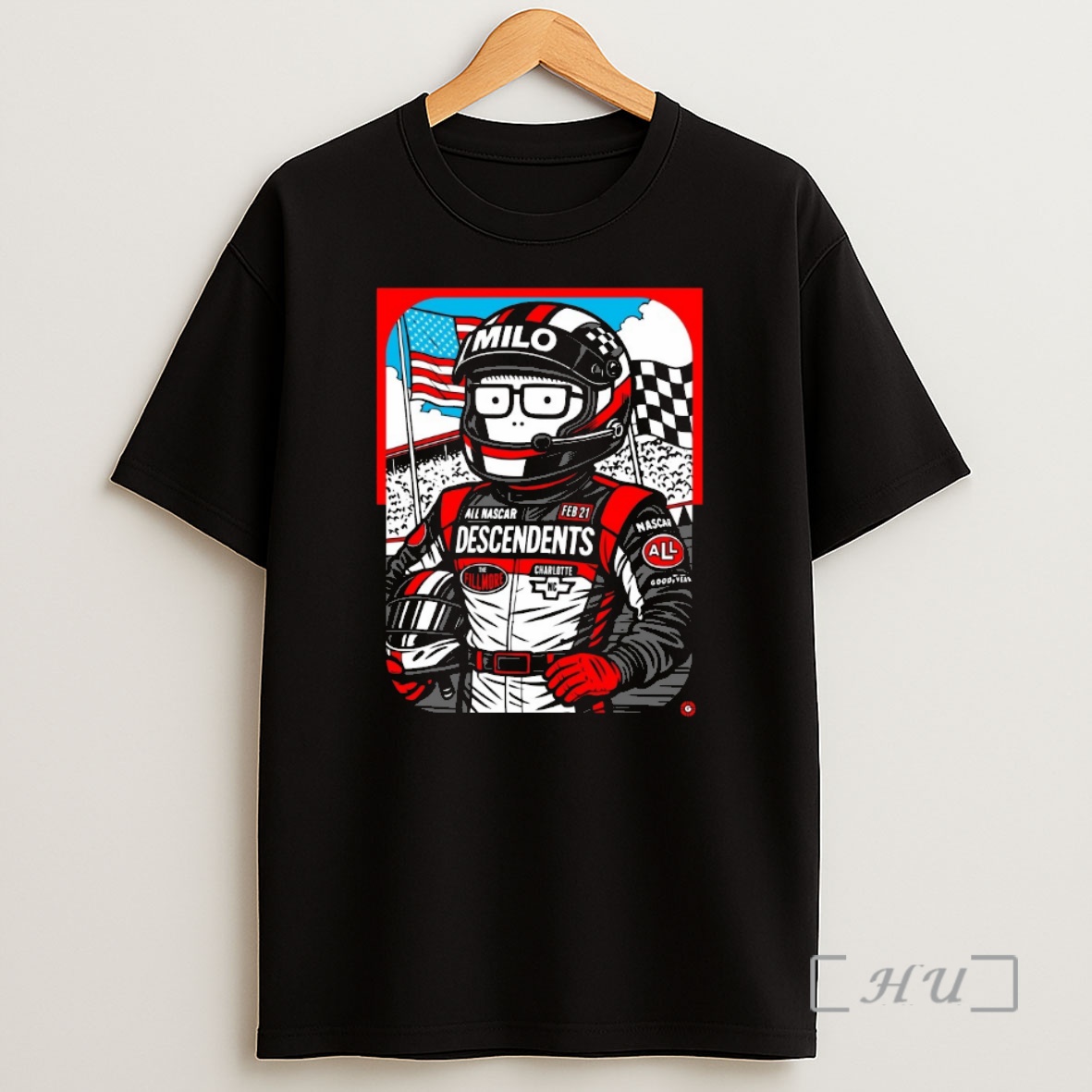 Officials Descendents Ricky Milo Live At The Fillmore Charlotte February 21 2026 Exclusive Nascar Gig Artwork By Garage Land Shirt Sweatshirt Tee