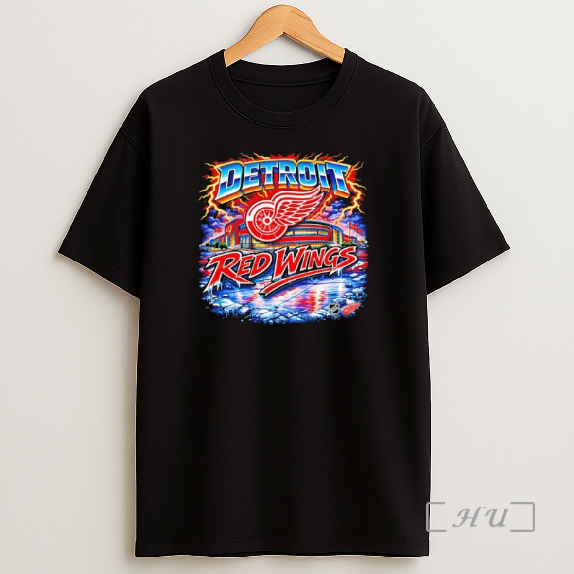 Officials Detroit Red Wings Nhl Stadium Art 2026 Shirt Sweatshirt Tee