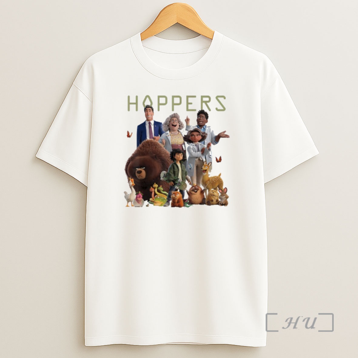 Officials Disney Pixar Hoppers Full Character Cast Group Shot Shirt Sweatshirt Tee
