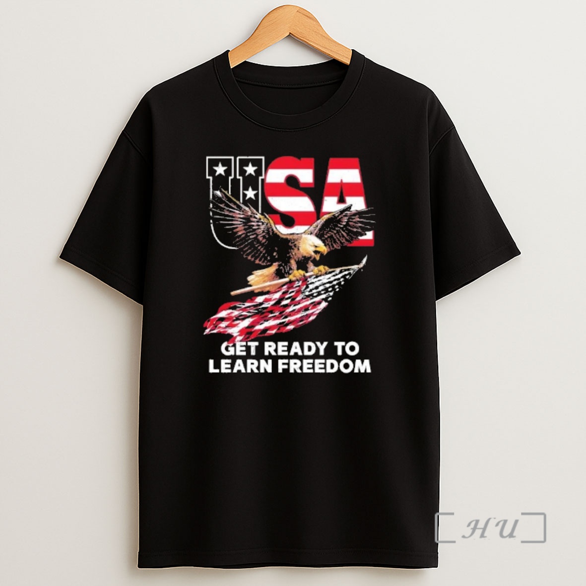 Officials Eagle Get Ready To Learn Freedom Usa Flag Shirt Sweatshirt Tee