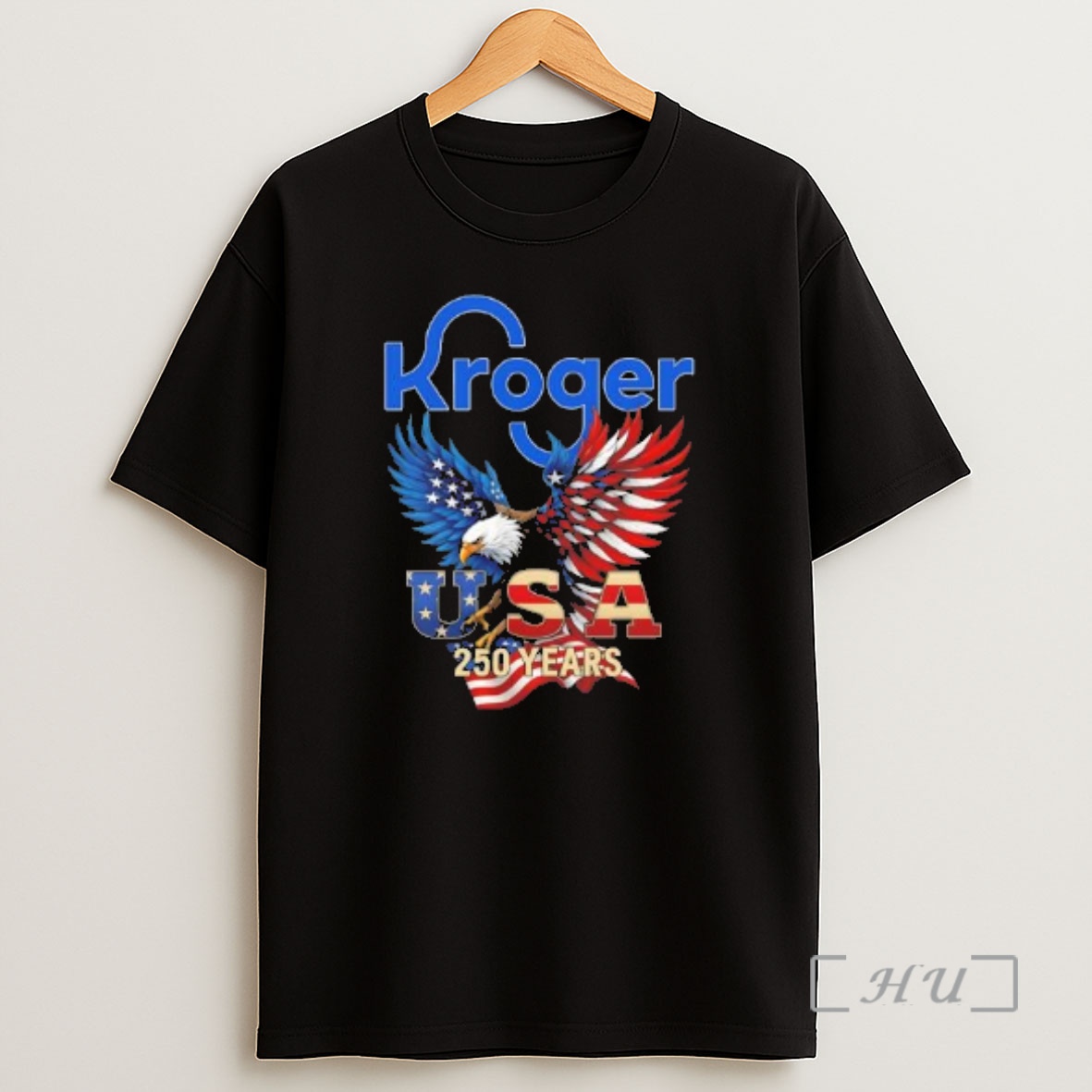 Officials Eagle X Kroger 250 Years Of America Usa Flag Shirt Sweatshirt Tee