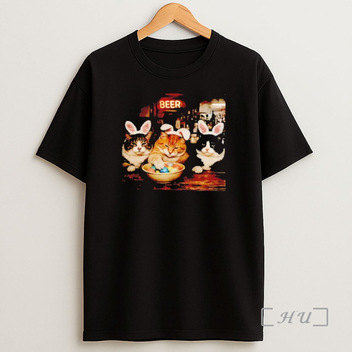 Officials Easter Cat Graphic Shirt Sweatshirt Tee