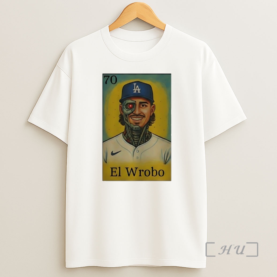 Officials El Wrobo Justin Wrobleski Los Angeles Dodgers Card Shirt Sweatshirt Tee
