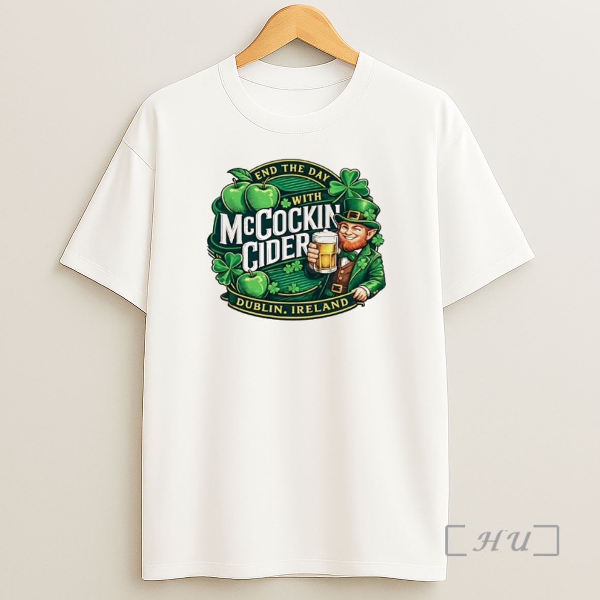 Officials End The Day With Mccockin Cider St Patricks Day Shirt Sweatshirt Tee