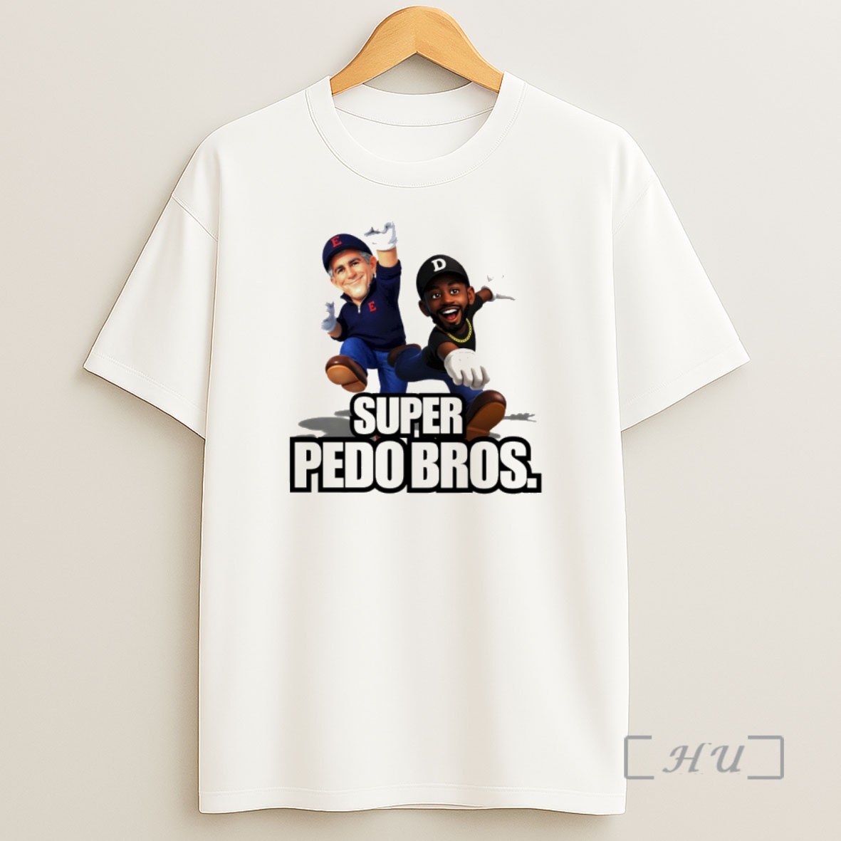 Officials Epstein Files Cartoon Super Mario Bros Super Pedo Bros Parody Shirt Sweatshirt Tee