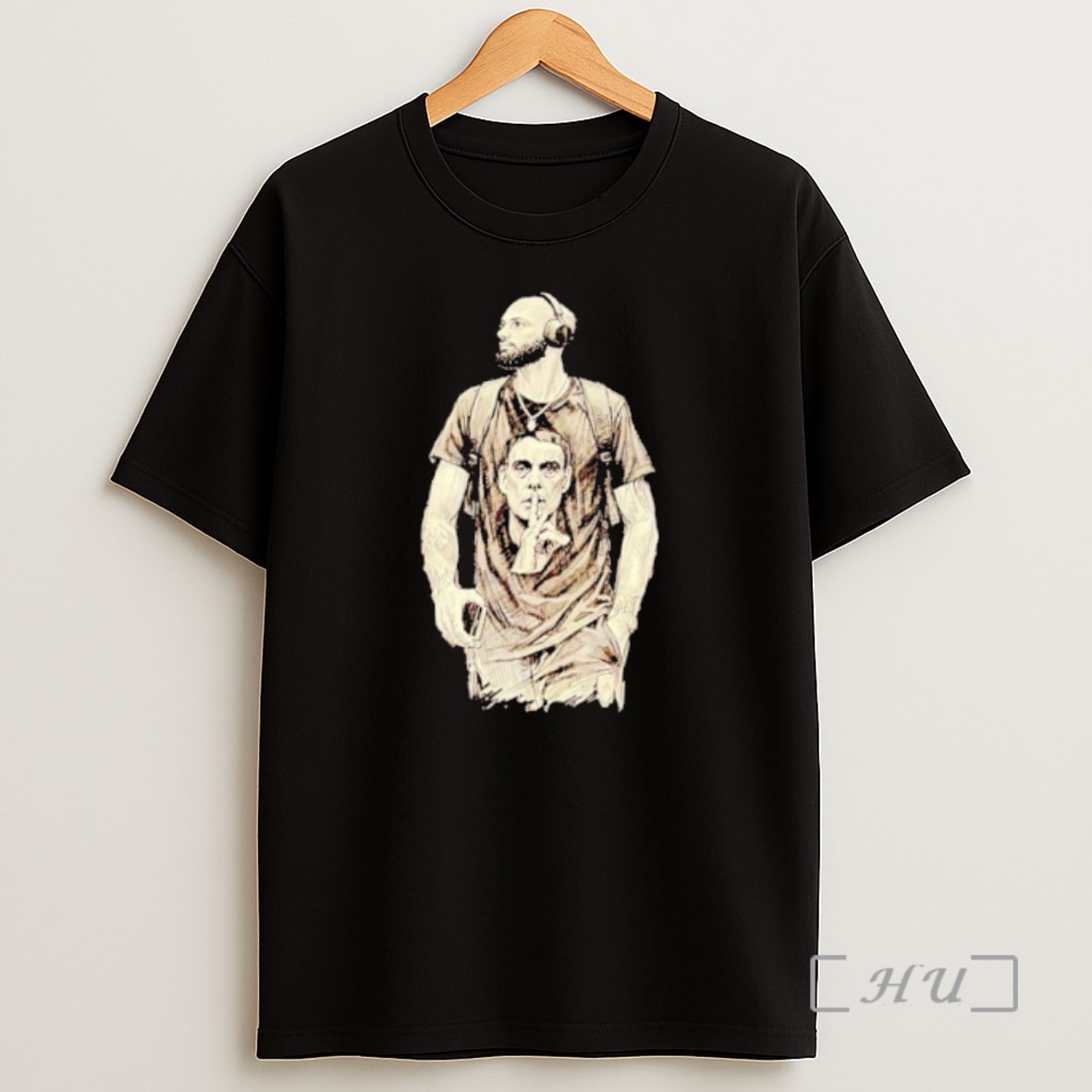Officials Evan Fournier Wearing Oded Kattash Art Shirt Sweatshirt Tee