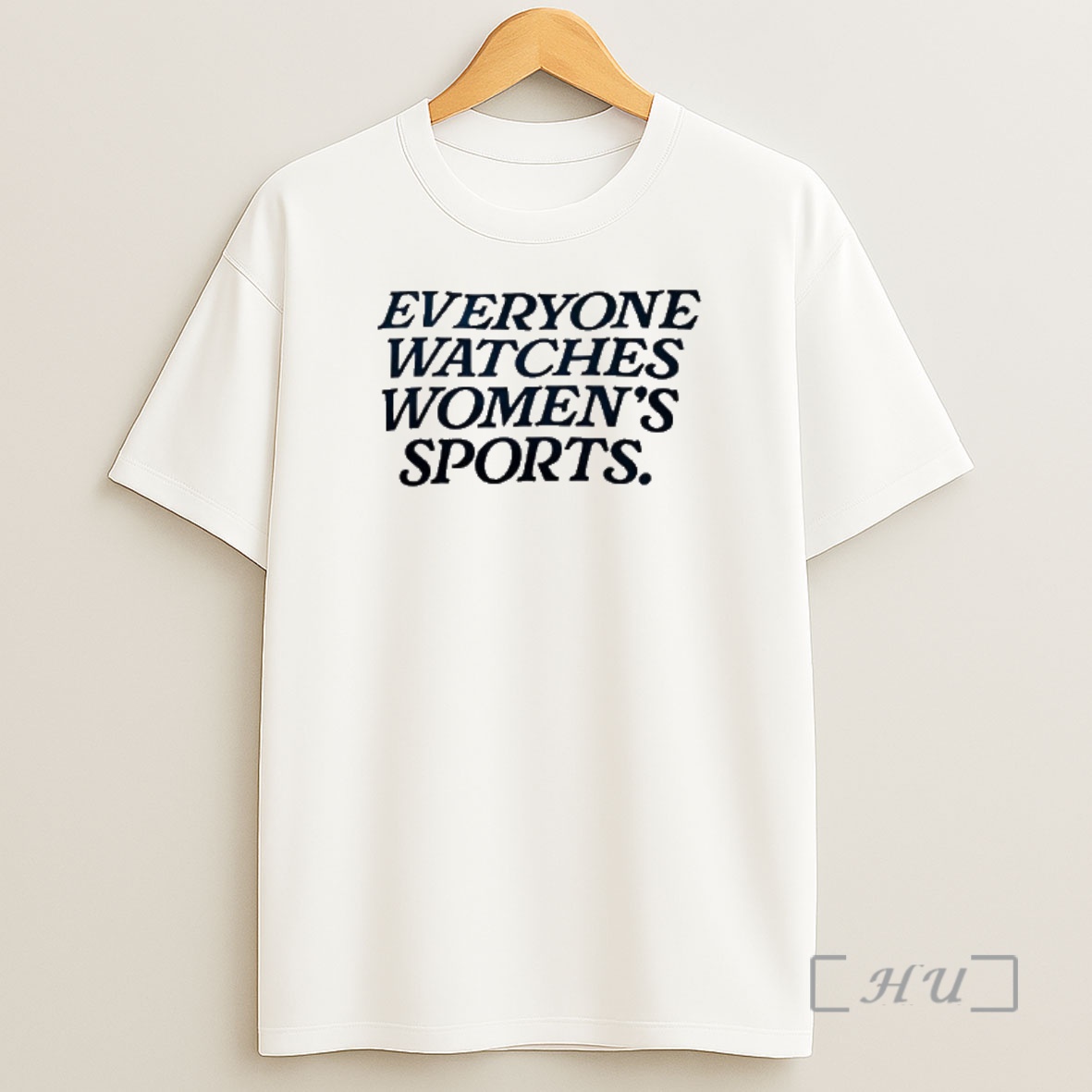 Officials Everyone Watches Womens Sports Bold Typography Minimalist Statement Shirt Sweatshirt Tee