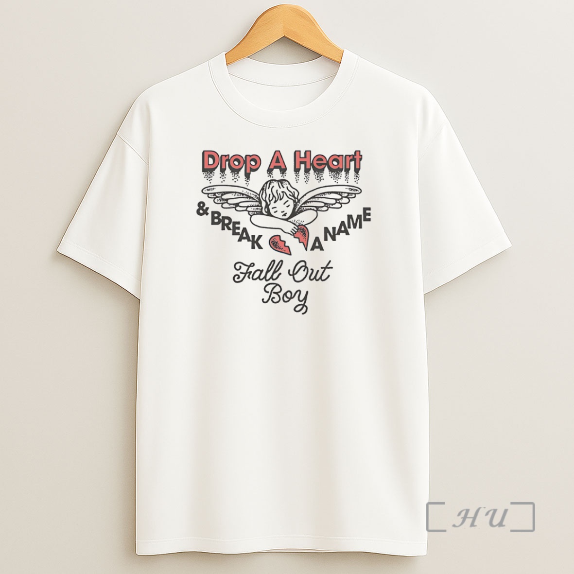 Officials Fall Out Boy Drop A Heart Shirt Sweatshirt Tee