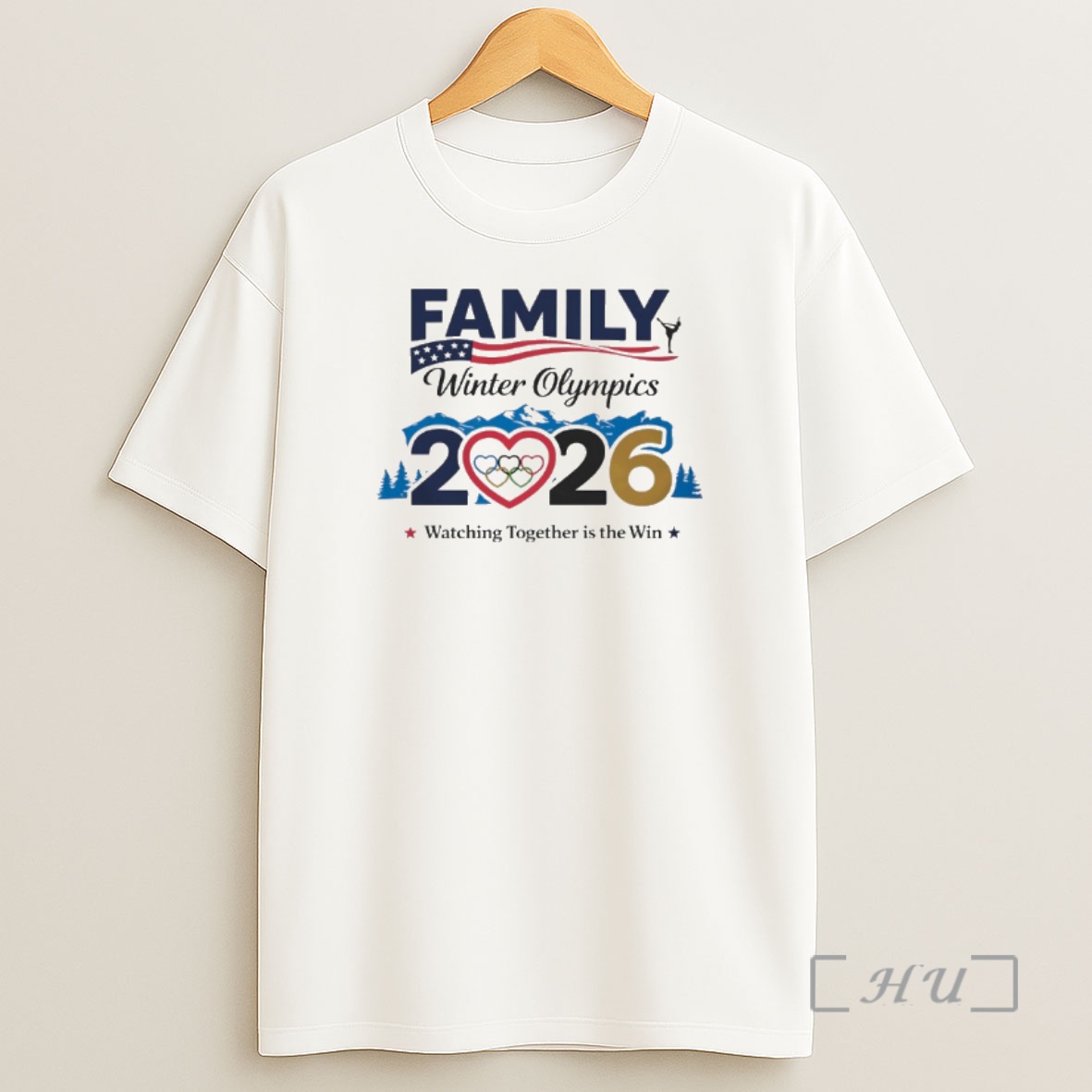 Officials Family Winter Olympics 2026 Watching Together Is The Win Shirt Sweatshirt Tee
