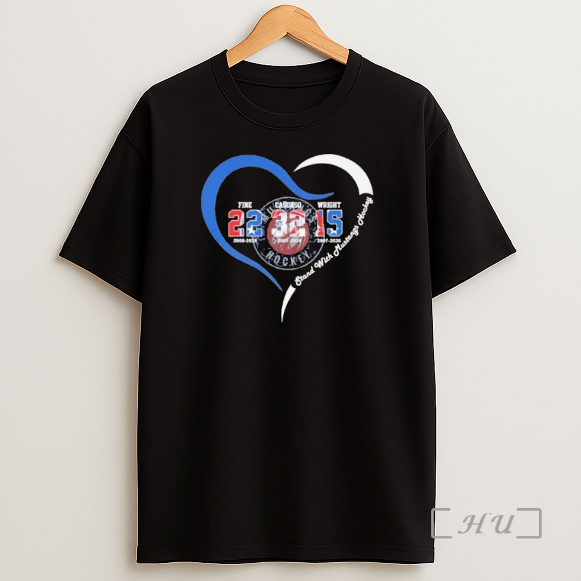Officials Fine Casorso Wright Stand With Mustangs Hockey Shirt Sweatshirt Tee