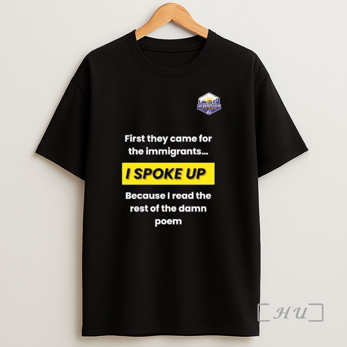 Officials First They Came For The Immigrants I Spoke Up Shirt Sweatshirt Tee