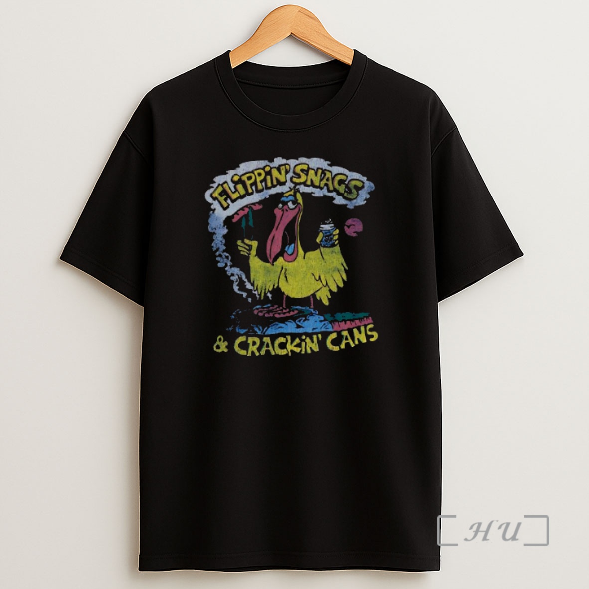 Officials Flippin Snags Sg Crackin Cans Bird Shirt Sweatshirt Tee