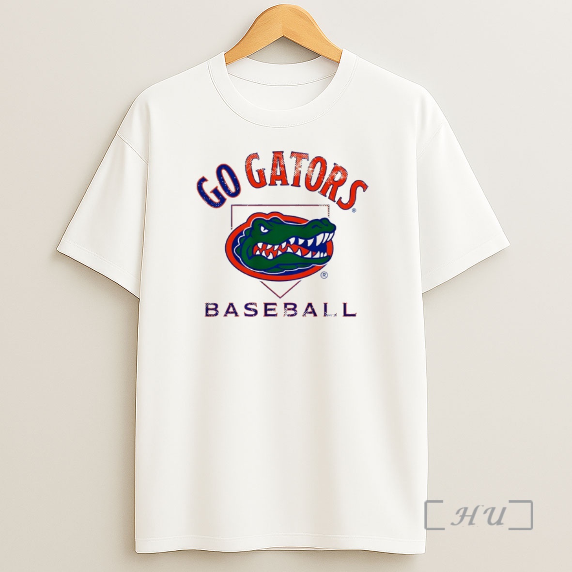 Officials Florida Gators Baseball Home Plate Go Gators Logo Shirt Sweatshirt Tee