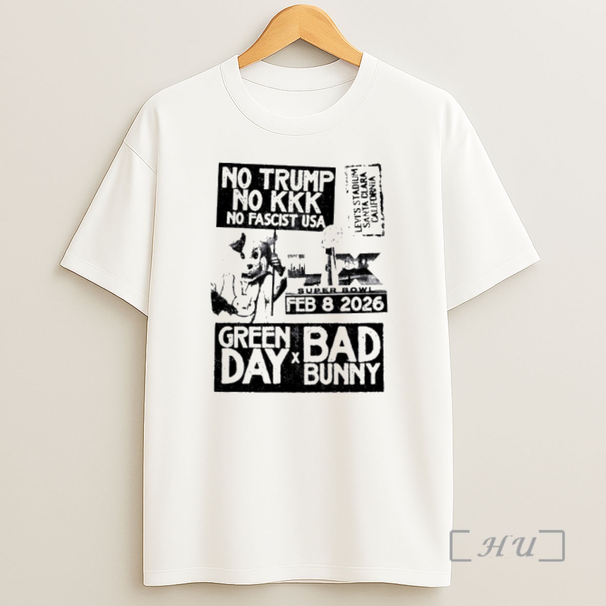 Officials Freedom Noise Super Bowl Lx Protest Culture Green Day X Bad Bunny Levis Stadium Shirt Sweatshirt Tee