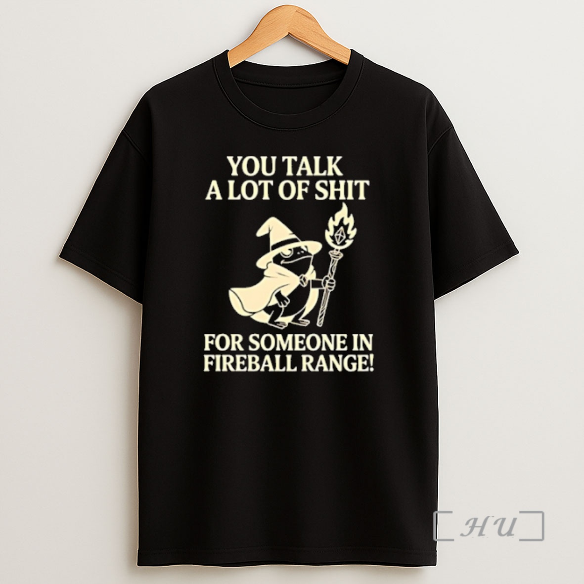 Officials Frog Dungeon Master You Talk A Lot Of Shit For Someone In Fireball Range Meme Shirt Sweatshirt Tee