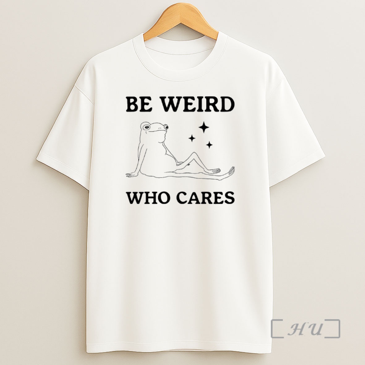 Officials Frog Be Weird Who Cares Shirt Sweatshirt Tee