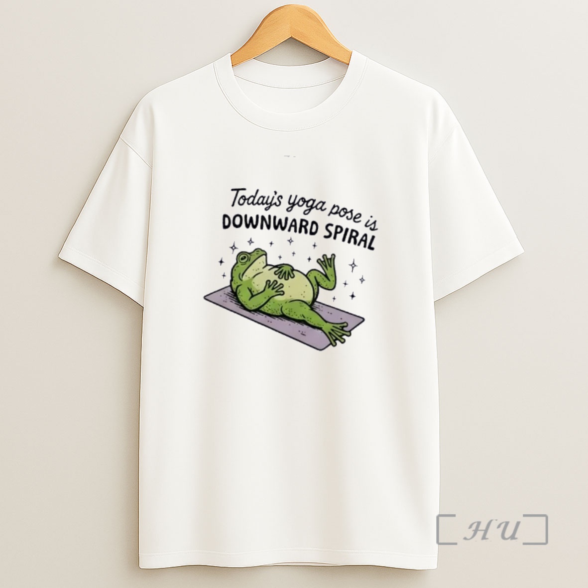 Officials Frog Todays Yoga Pose Is Downward Spiral Shirt Sweatshirt Tee