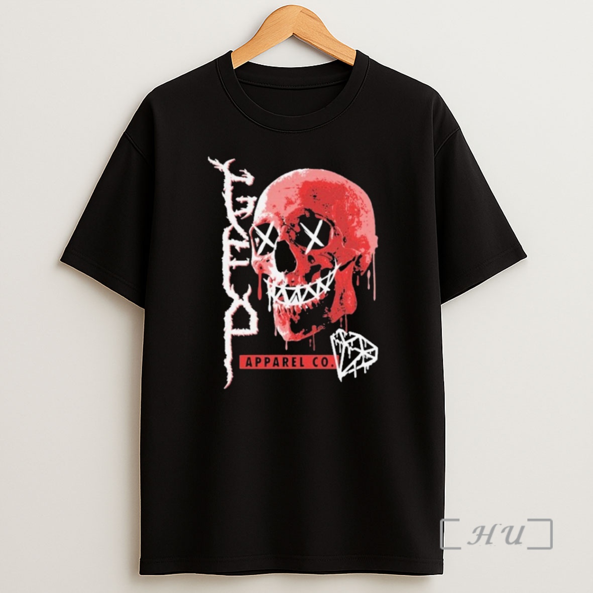 Officials Gabe Farrell Productions Drippy Skull Shirt Sweatshirt Tee