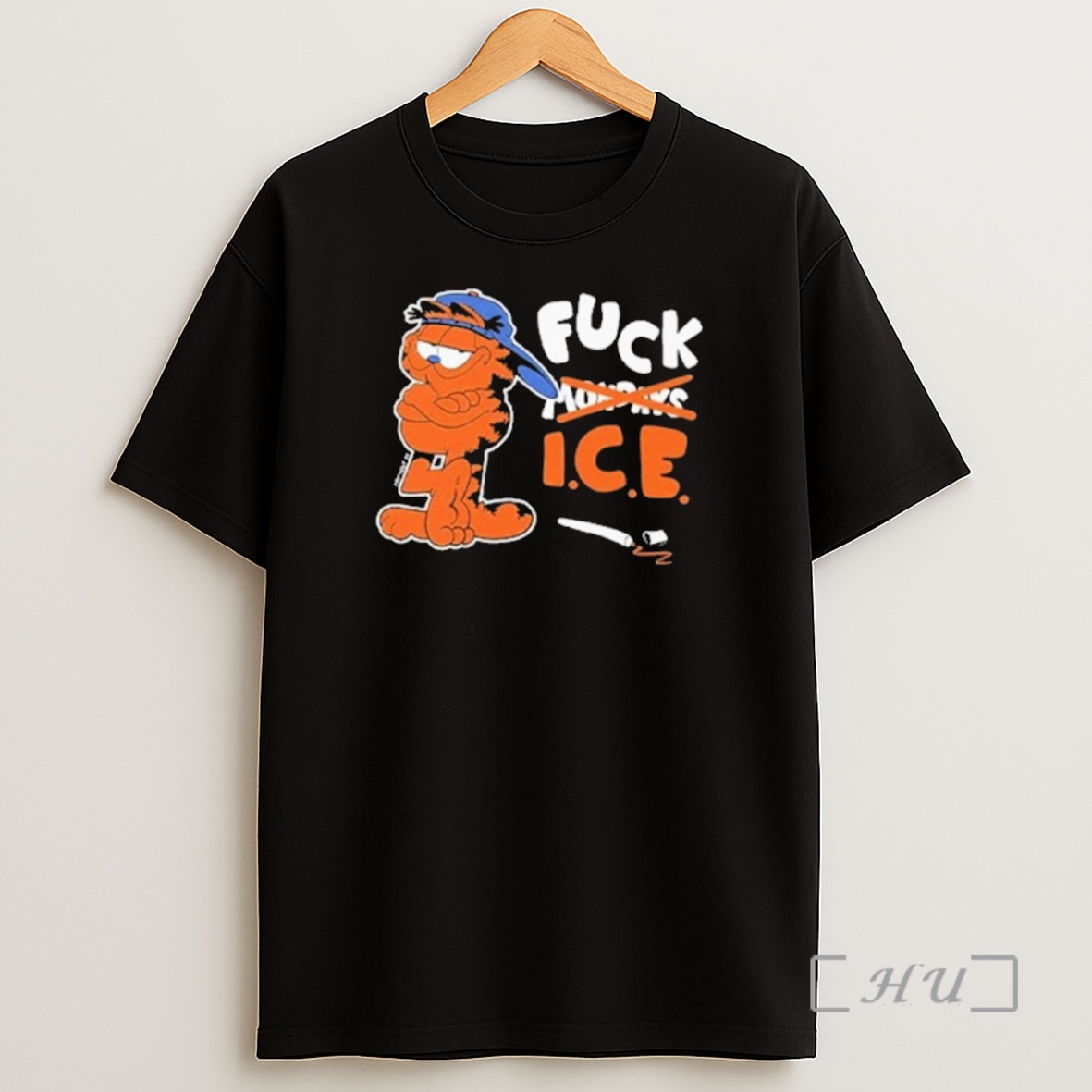 Officials Garfield Says Fuck Ice Shirt Sweatshirt Tee