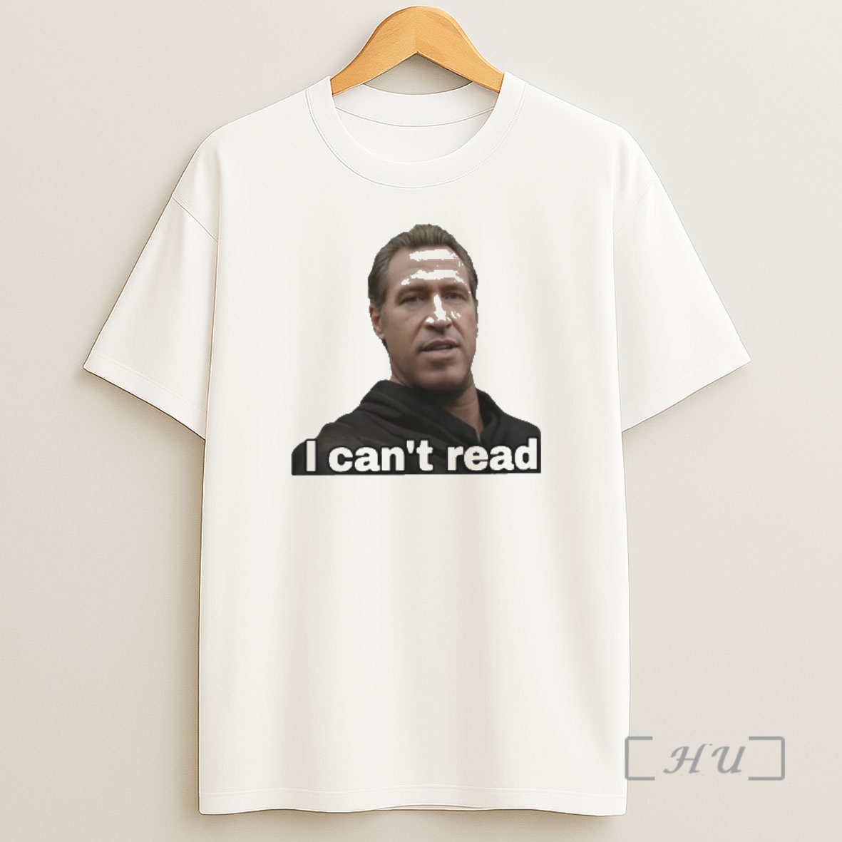 Officials Gavin Newsom 2028 I Cant Read Shirt Sweatshirt Tee