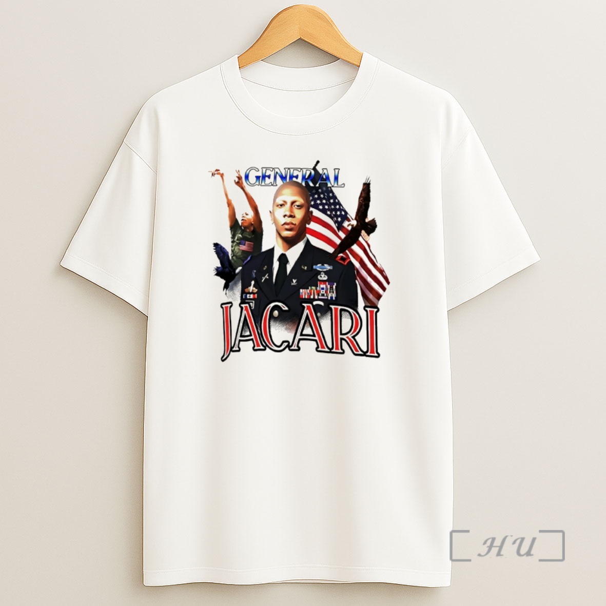 Officials General Jacari Virginia Cavaliers Usa Flag Graphic Shirt Sweatshirt Tee