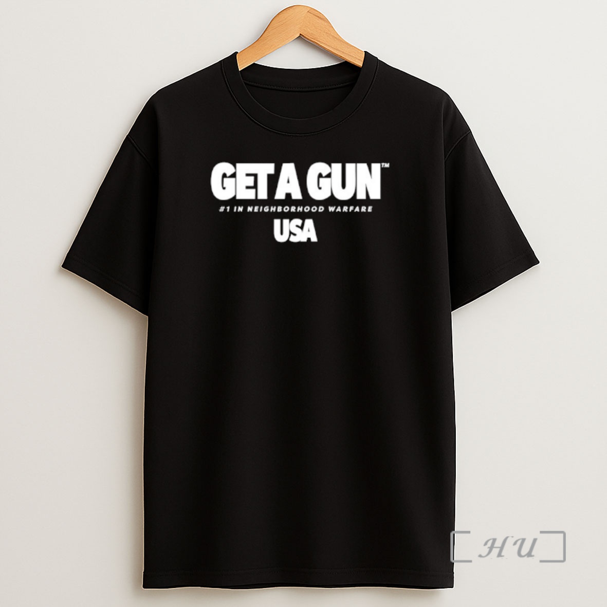 Officials Geta Gun Tm 1 In Neighborhood Warfare Usa Text Shirt Sweatshirt Tee