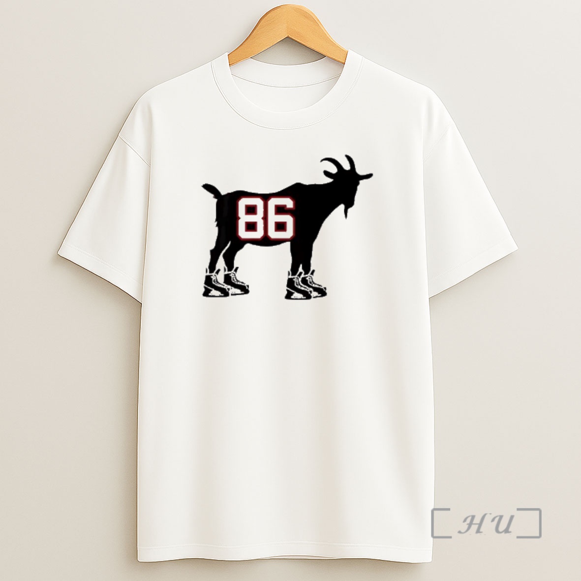 Officials Goat Number 86 Wearing Hockey Skates Graphic Shirt Sweatshirt Tee