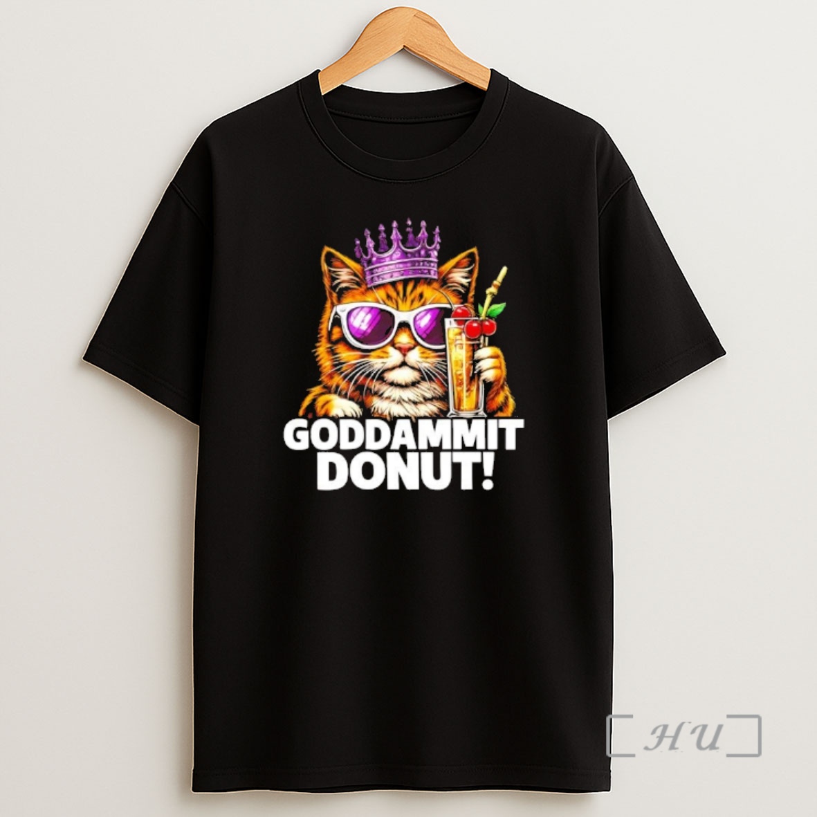 Officials Goddammit Donut Princess Cat Meme Funny Shirt Sweatshirt Tee